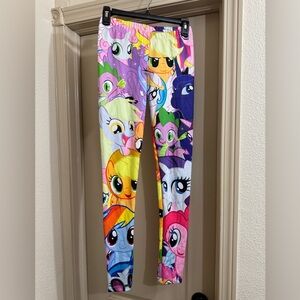 NWOT My Little Pony Colorful Print Leggings